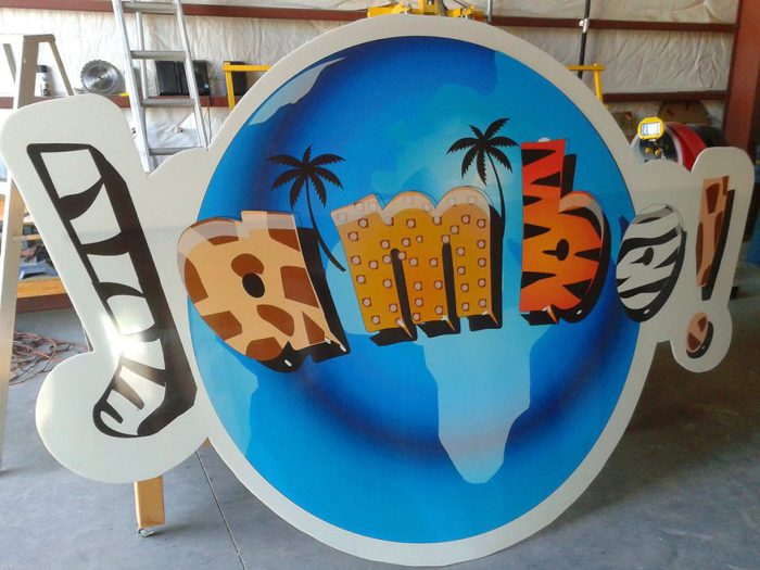 Outdoor Business Sign